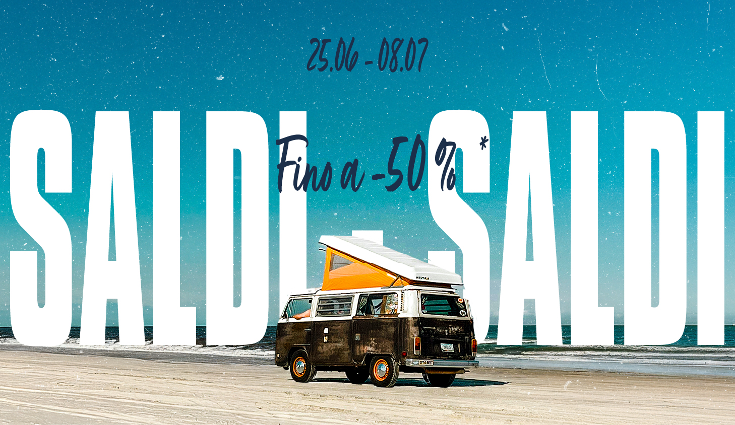 Saldi estivi: fino al -50%